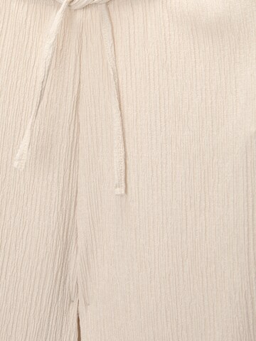 Wide leg Pantaloni di Pull&Bear in beige