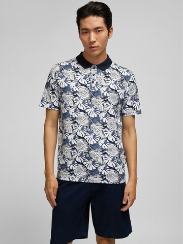 HECHTER PARIS Shirt in Blauw: voorkant