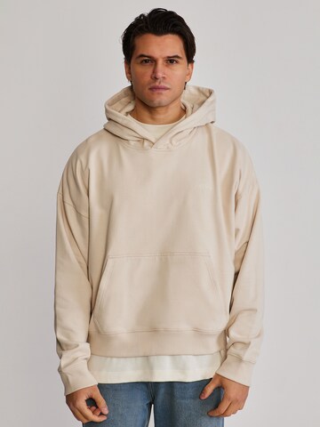 SikSilk Sweatshirt in Beige: front