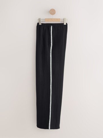 Wide Leg Pantalon Next en noir