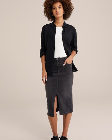 WE Fashion Топ в Белый