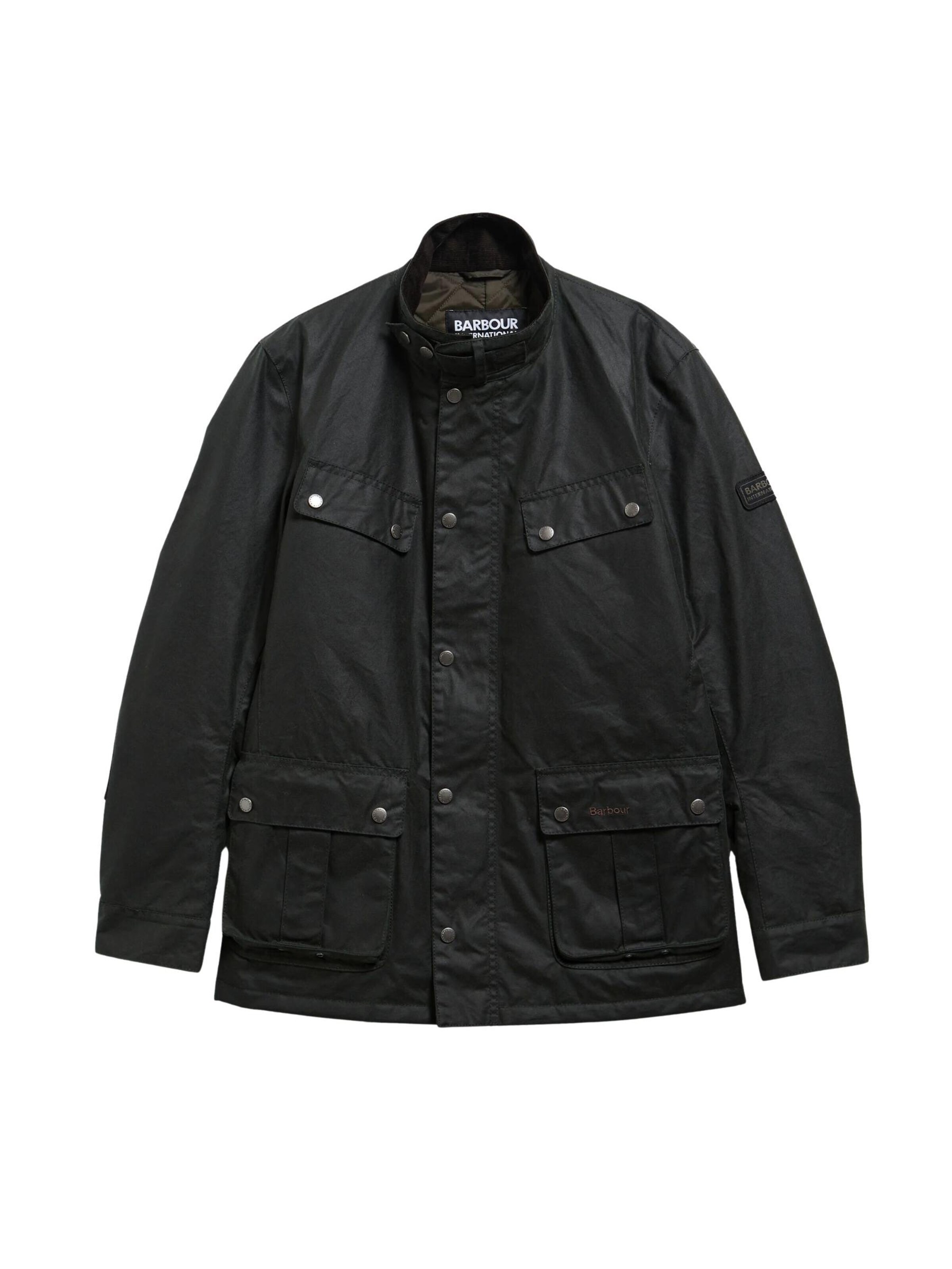 Veste d’hiver 'DUKE' Barbour International en vert : devant
