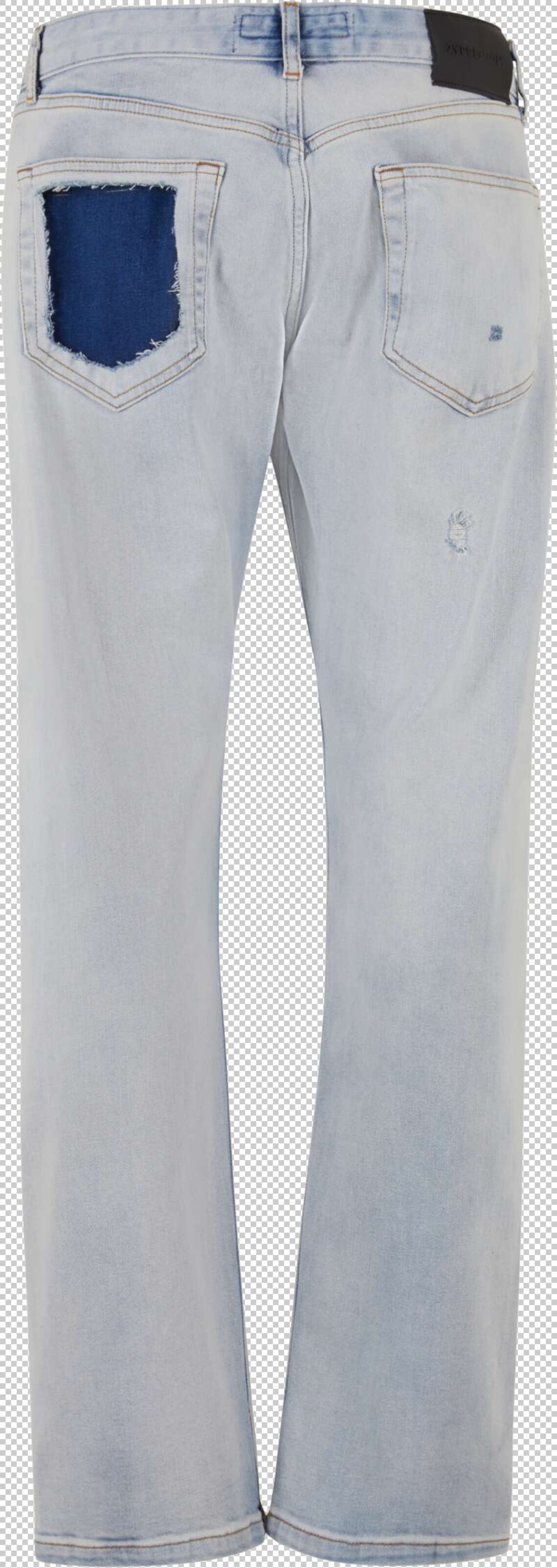 2Y Premium Loosefit Jeans in Blau