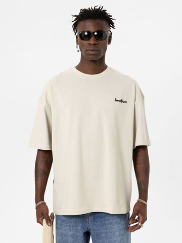T-Shirt 'Frangipani' VAMOS CLO en beige : devant
