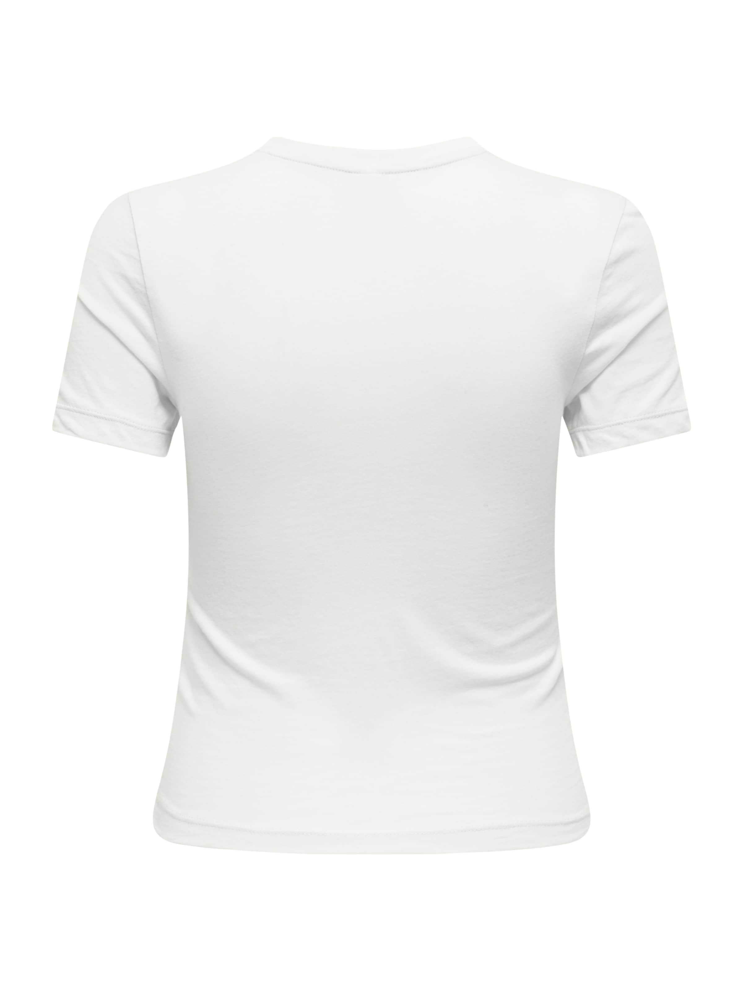 Maglietta 'ONLSNAPPY' di Only Petite in bianco