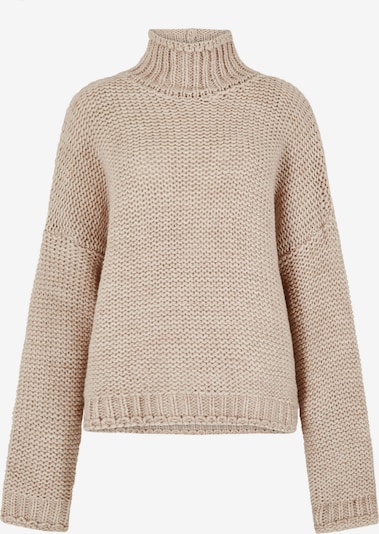 Apricot Oversized Chunky Knit Jumper ' ' in stone, Produktansicht