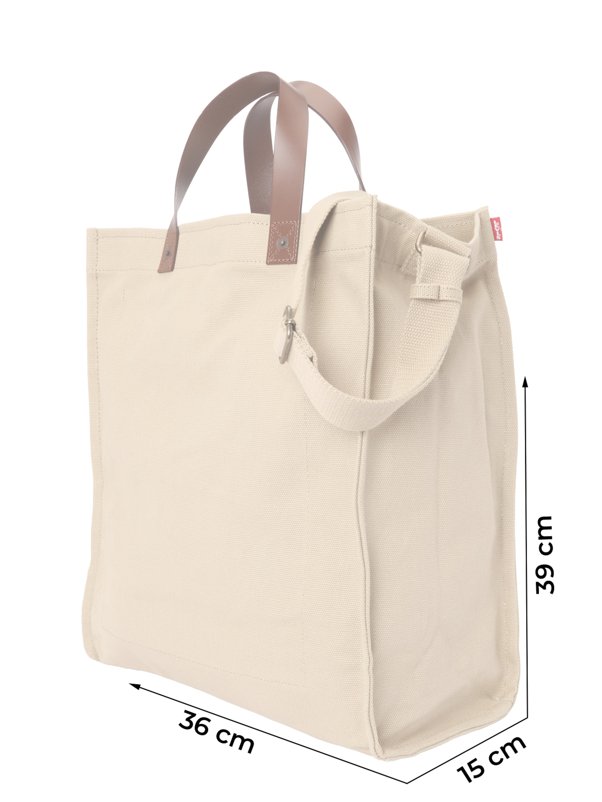LEVI'S ® - Shopper 'Heritage' em verde: frente