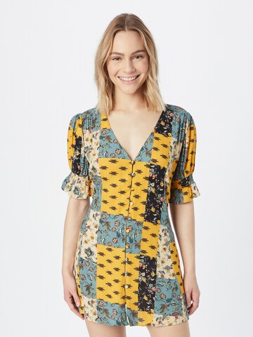 Robe Nasty Gal en mélange de couleurs : devant