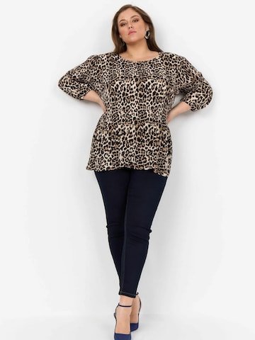 Wasabi Concept Blouse in Bruin