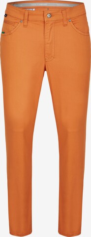 CLUB OF COMFORT Slimfit Hose 'HENRY-X5107' in Orange: predná strana