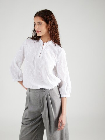 GERRY WEBER Blouse in Wit: voorkant