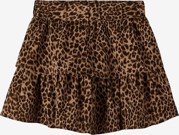 Jupe 'NKFVINAYA' NAME IT en marron : devant