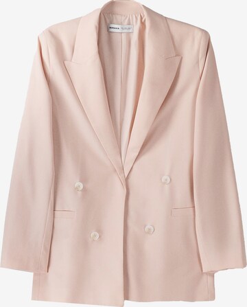 Blazer Bershka en rose : devant