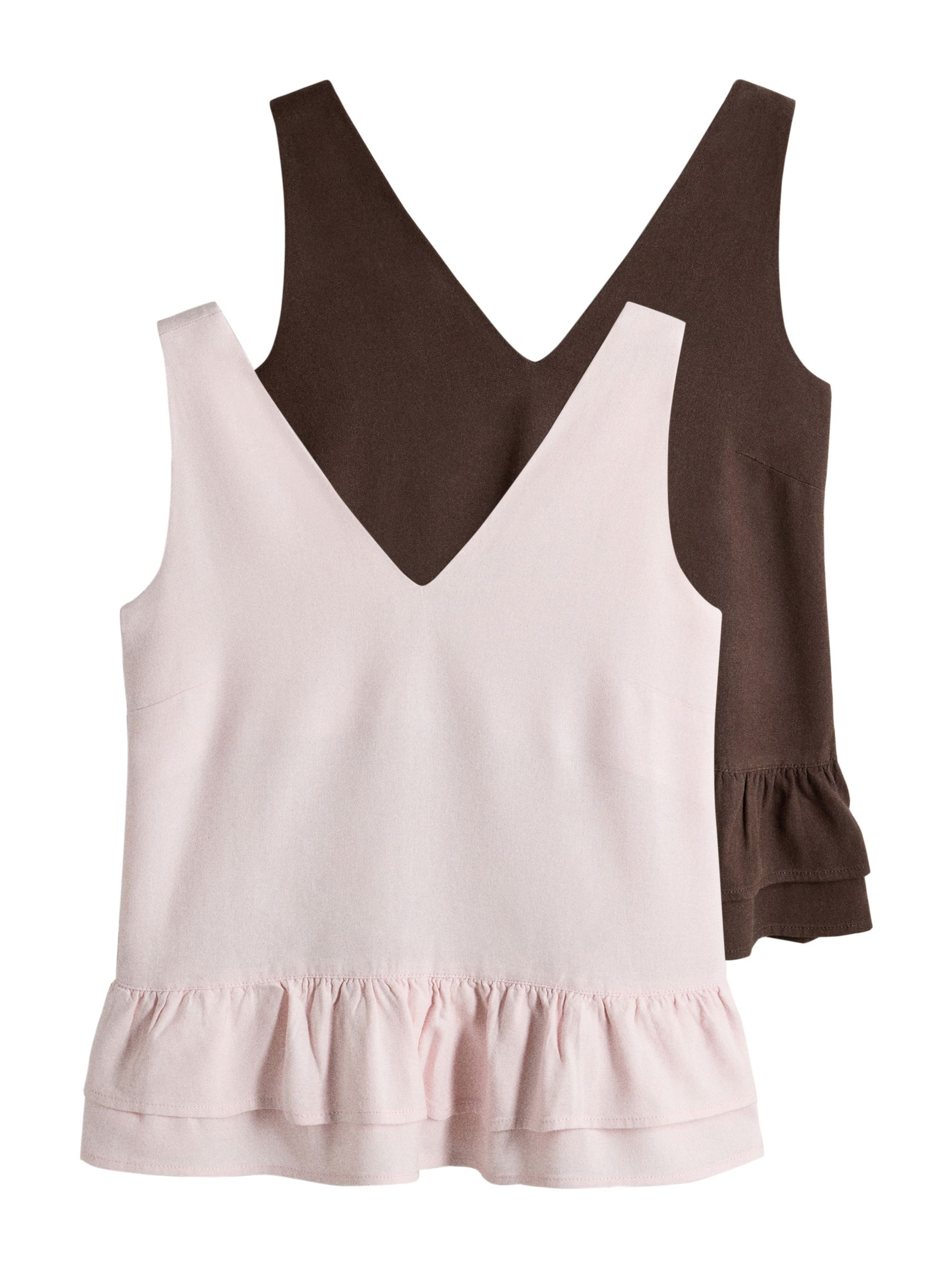 The Set - Blusa en marrón: frente
