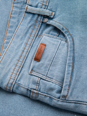 Ombre Regular Jeans in Blauw