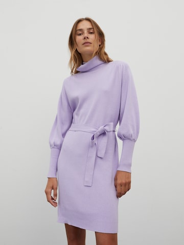 EDITED Knit dress 'Malene' in Purple: front