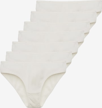 Slip 'F901' di Tazzio in bianco: frontale