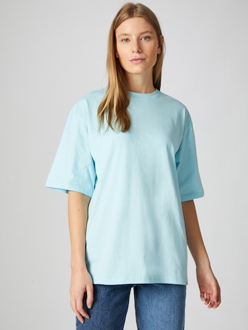 ABOUT YOU x Benny Cristo Shirt 'Claas' (GOTS) in Blau: predná strana