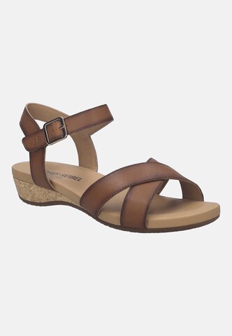 JOSEF SEIBEL Sandal 'FLEUR 05' in Beige