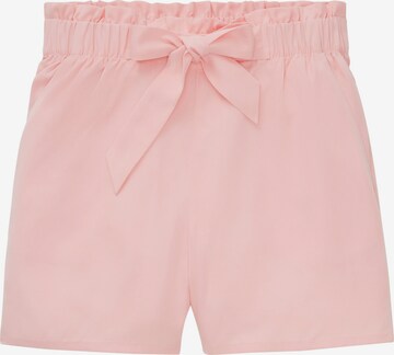 TOM TAILOR DENIM Shorts in Pink: predná strana