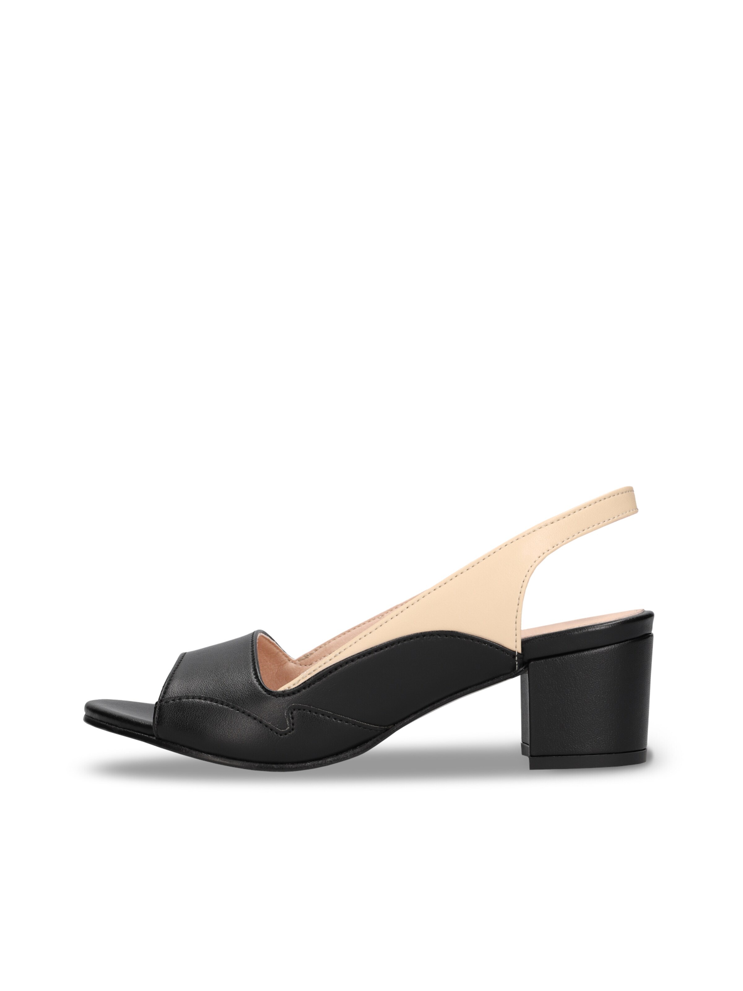 nae Vegan Shoes Sandały 'Mara' w kolorze czarny: przód
