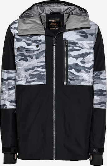 QUIKSILVER Outdoorjacka 'TAMARACK' i opal / ljusgrå / svart / vit, Produktvy