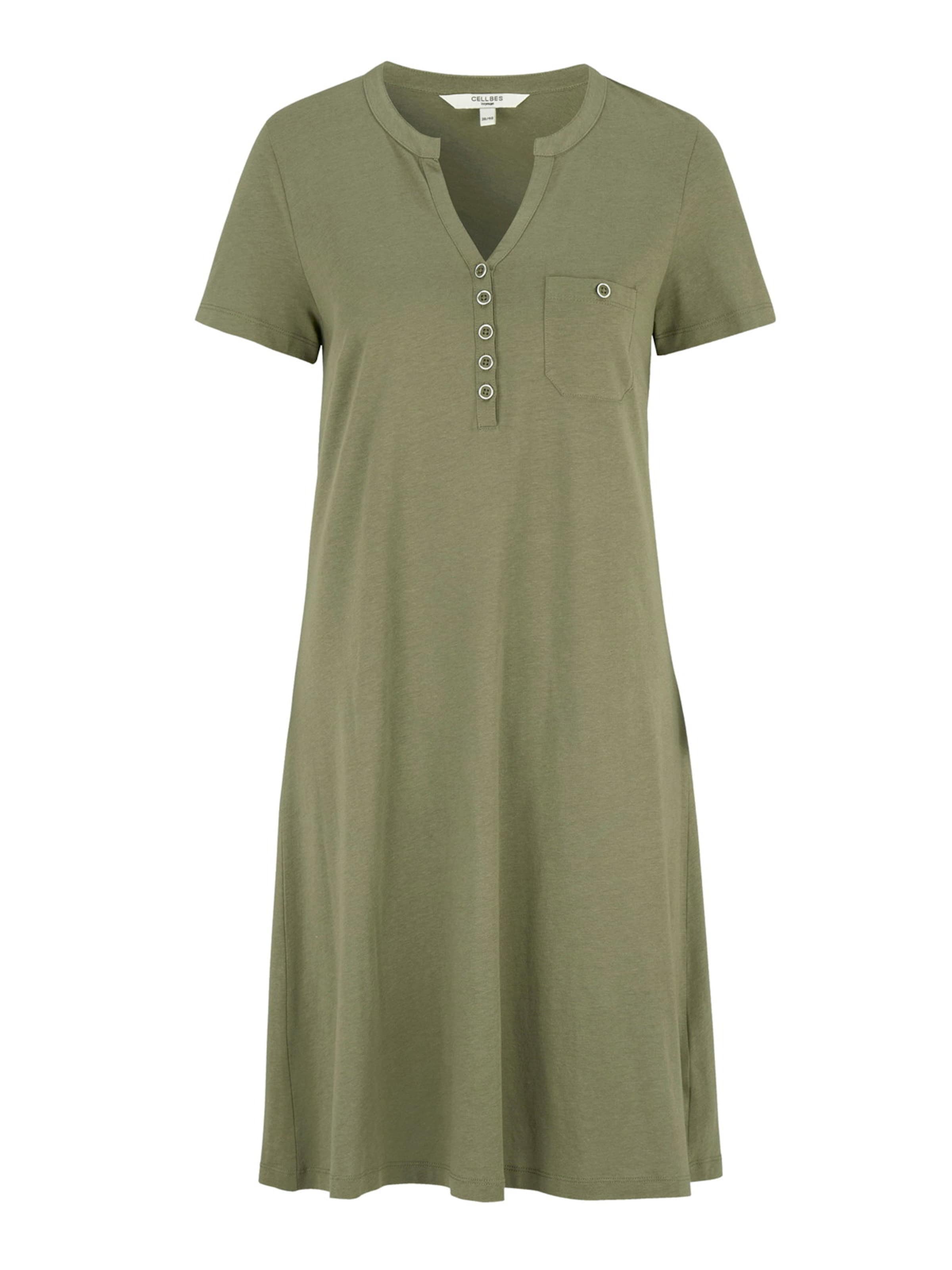 Cellbes of Sweden Dress in Green: front