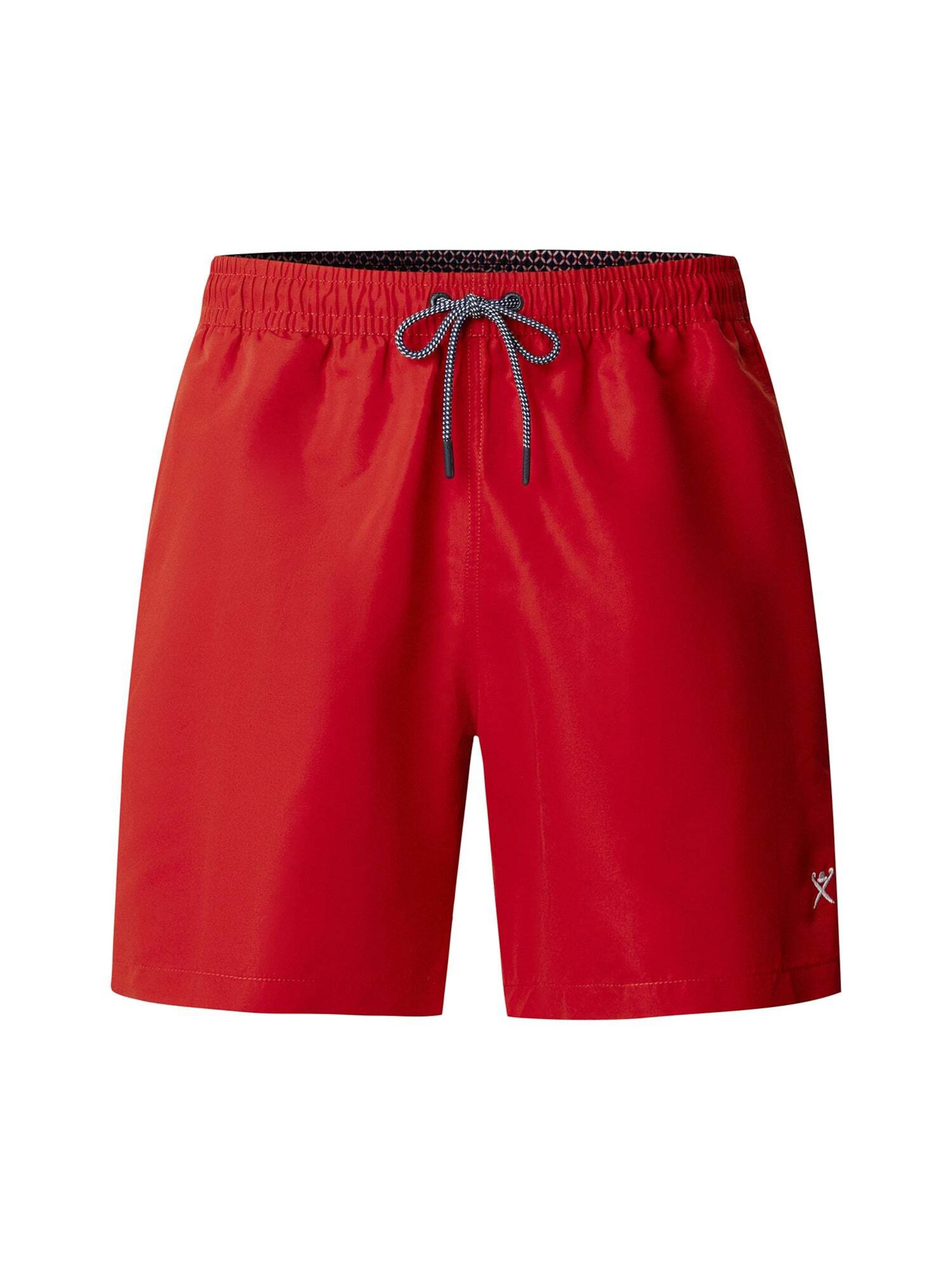 Hackett London Swimming shorts 'Icon Solid' in Cherry red, Item view