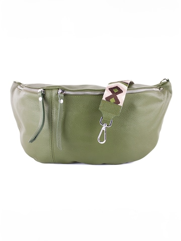 Marsupio 'TESSA' di lePelou in verde: frontale