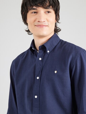 Jack & Jones Premium - Ajuste regular Camisa 'JPRBLUSUMMER' en azul