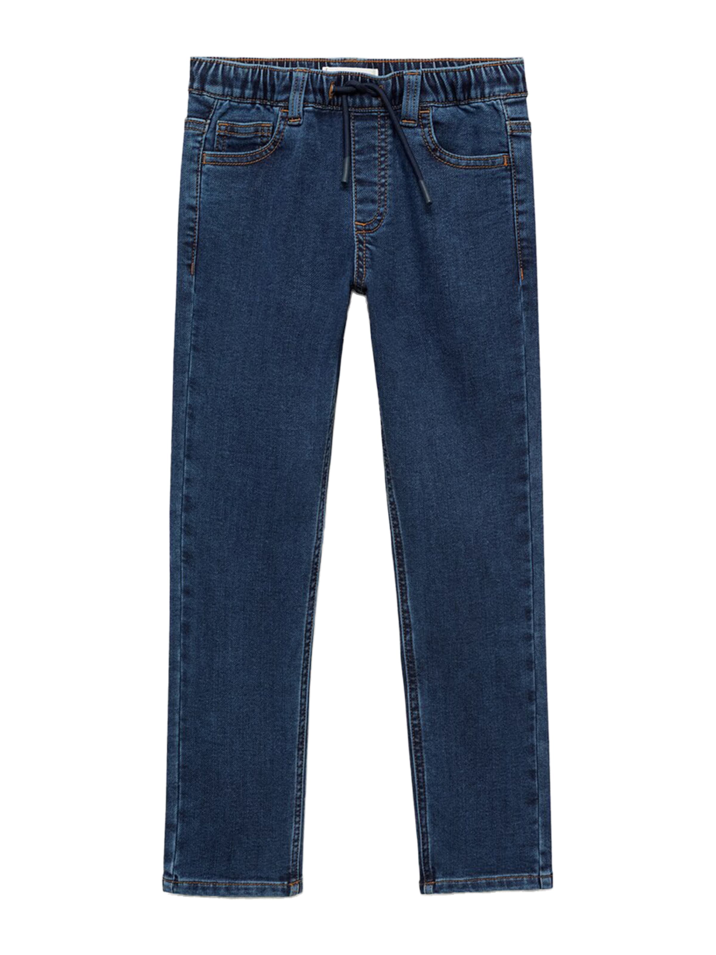 MANGO KIDS Regular Jeans 'COMFY' in Blue: front