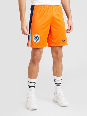 NIKE Regular Sportshorts in Orange: Vorderseite