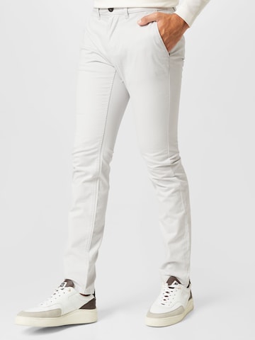 TOM TAILOR Chino Pants in Grey: front