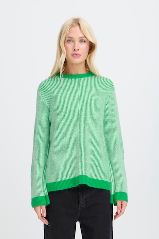 b.young Pullover 'MMINNA ' in Grün: Vorderseite