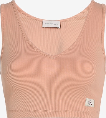 Calvin Klein Jeans Top w kolorze różowy: przód