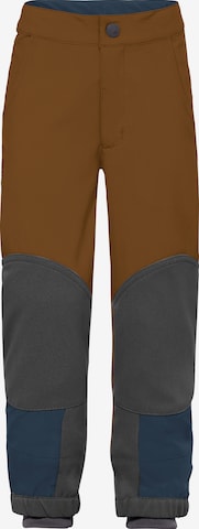 VAUDE Outdoorhose 'Caprea' in Braun: Vorderseite