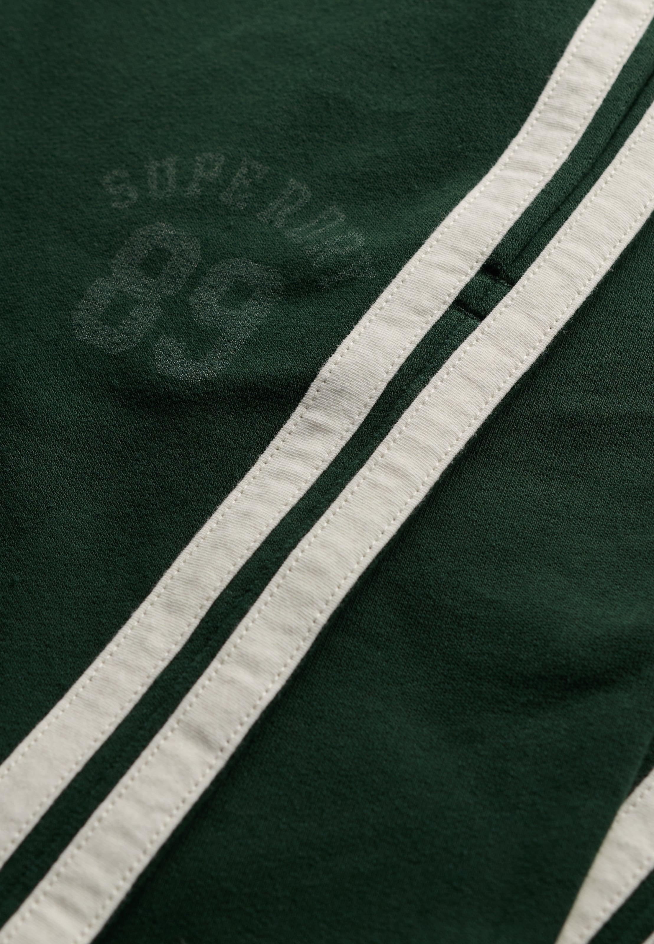 Superdry & Co Flared Broek 'Athletic Essentials' in Groen