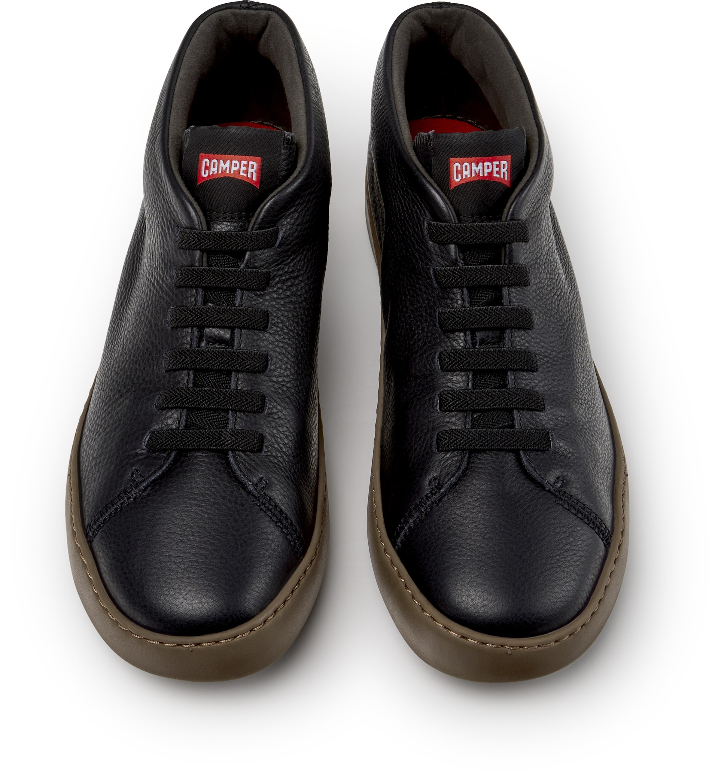 CAMPER Sneakers hoog ' Peu Touring ' in Zwart