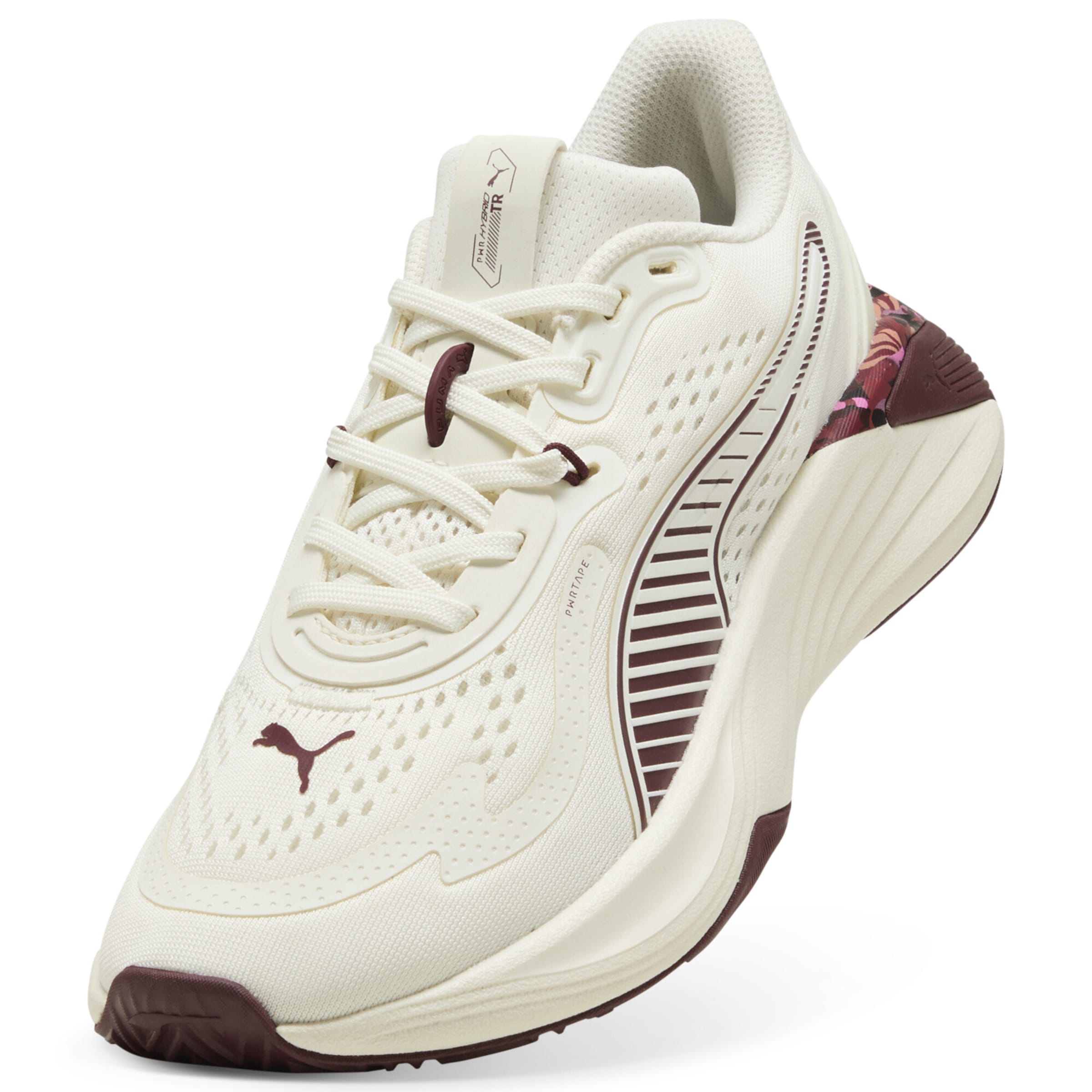 PUMA Nizke superge 'FLORAL RIBBON' | bela barva