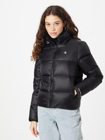 Calvin Klein Jeans Winter jacket 'Archetype' in Black: front