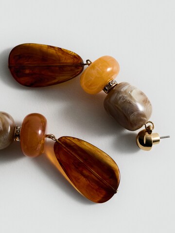 Boucles d'oreilles 'FERNI' MANGO en orange