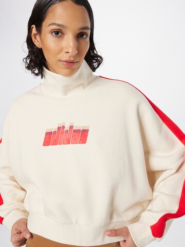 Felpa 'Ski Chic' di ADIDAS ORIGINALS in beige
