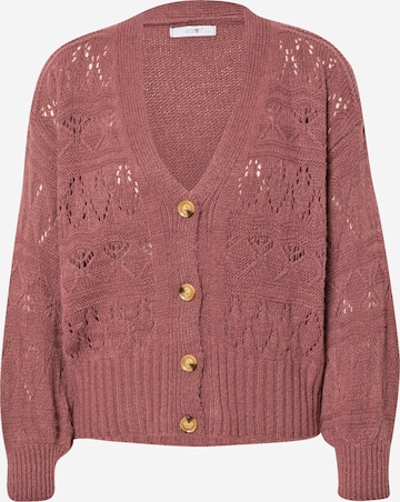 Hailys Knit Cardigan 'Glorie' in Pink: front