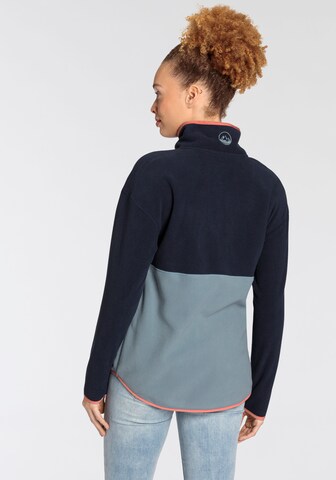 POLARINO Sportpullover in Blau