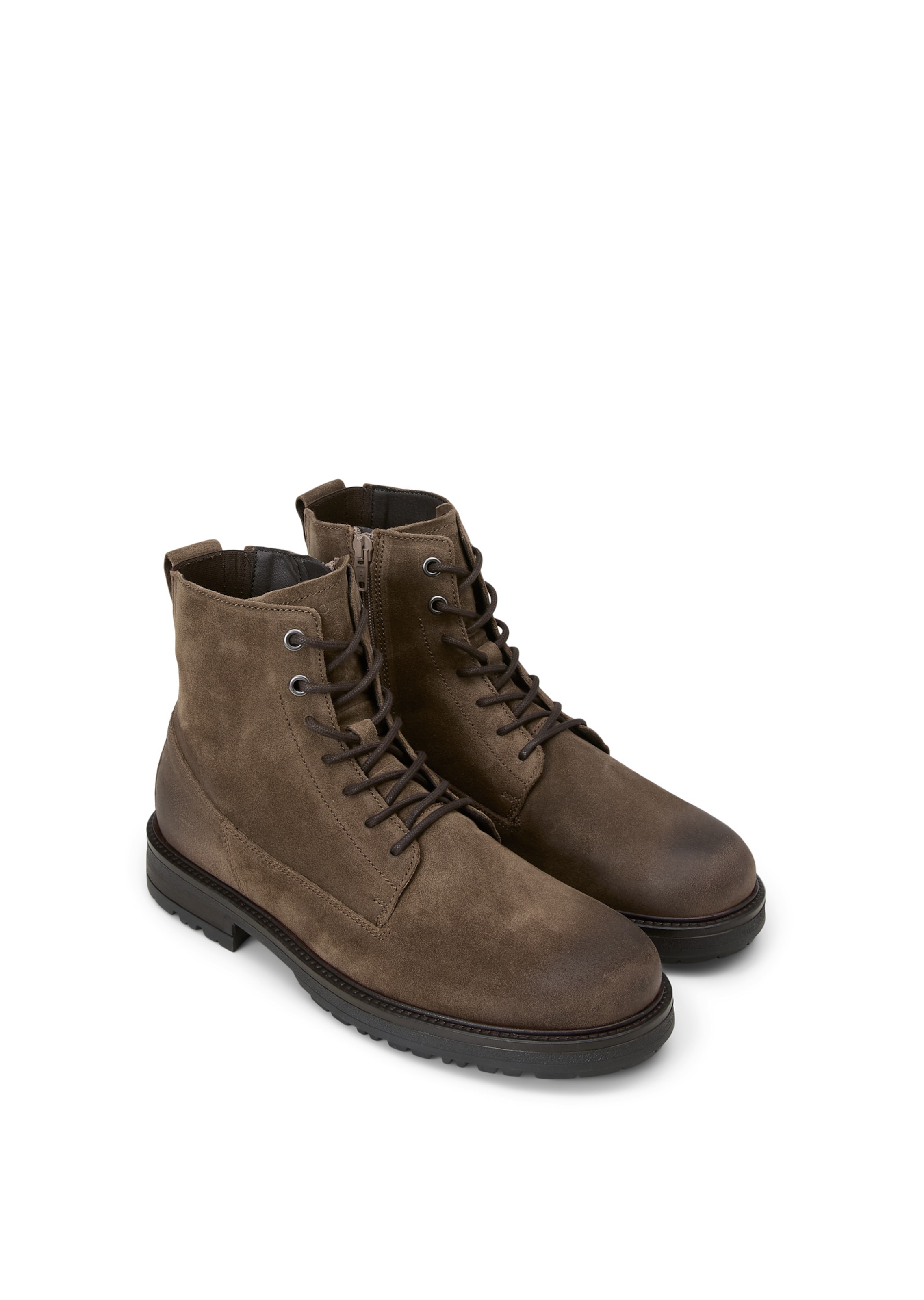 Marc O'Polo Lace-up boots 'Rony' in Brown