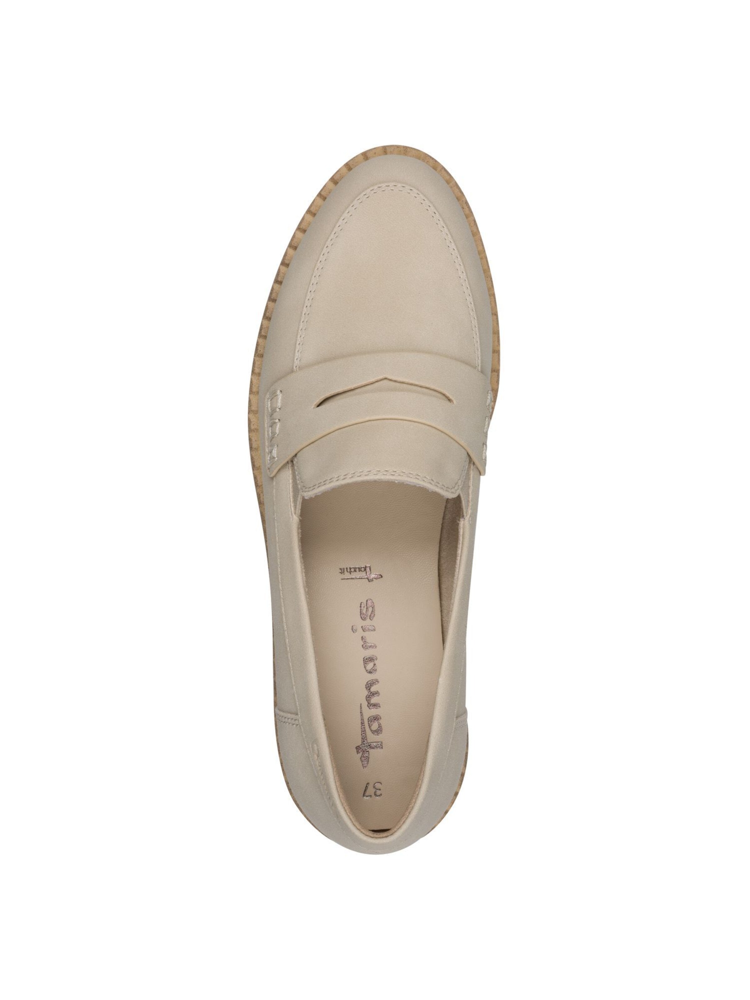Chaussure basse Tamaris en beige