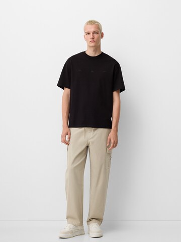 Loosefit Pantaloni cargo di Bershka in beige