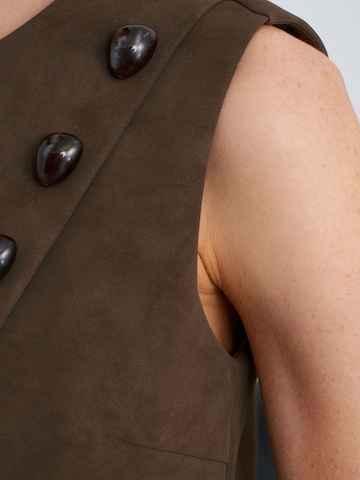 Gilet Dilvin en marron