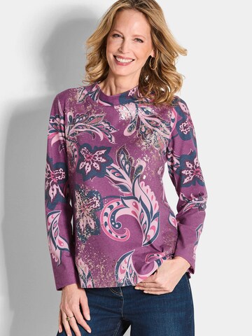 Goldner Sweatshirt in Purple: front