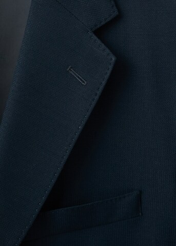 MANGO MAN Regular fit Suit Jacket 'Como' in Blue